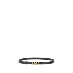 Ferragamo Καφέ Δερμάτινη Ζώνη Bos Taurus - Ζώνες