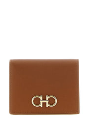 Ferragamo Brown Calfskin Cardholder