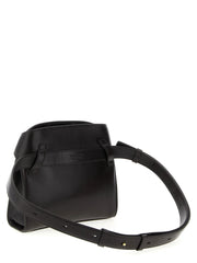 Ferragamo Brown Calfskin Crossbody Bag