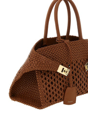 Ferragamo Brown Calfskin Handbag