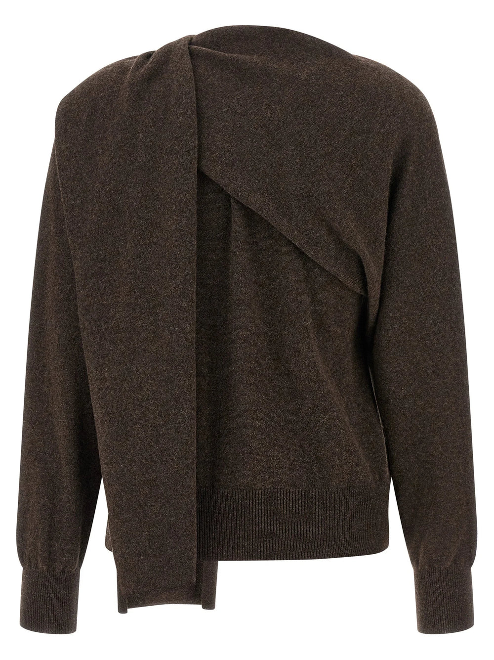 Ferragamo Brown Cashmere Cardigan - M