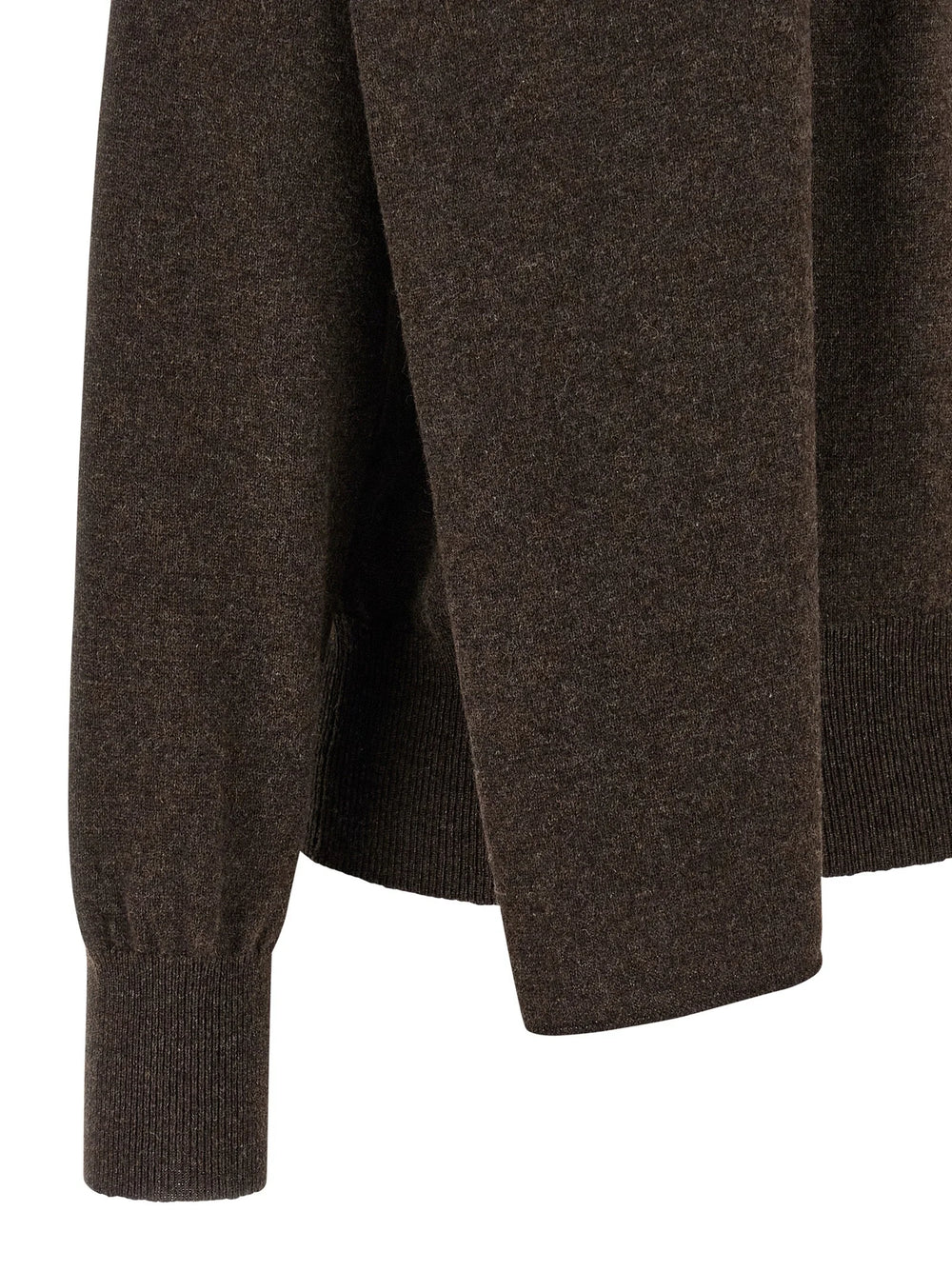 Ferragamo Brown Cashmere Cardigan - M