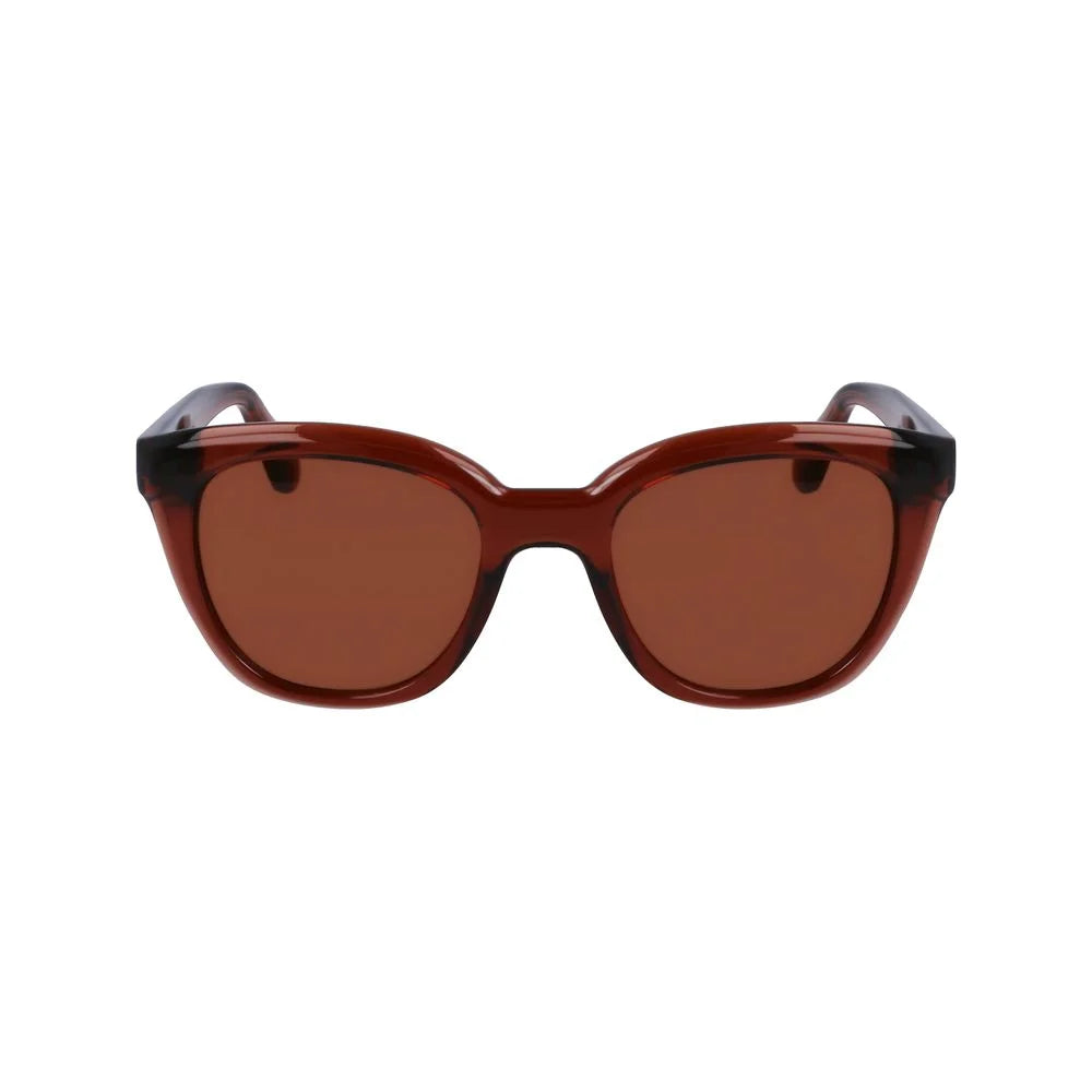 Ferragamo Brown Injected Sunglasses