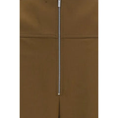 Ferragamo Brown Wool Oves Aries Casual Pants - IT40 | M
