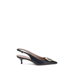 Ferragamo Gancini Slingback Pumps - Heels