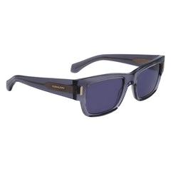 Ferragamo Gray Acetate Sunglasses