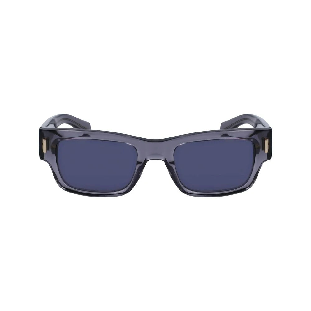 Ferragamo Gray Acetate Sunglasses