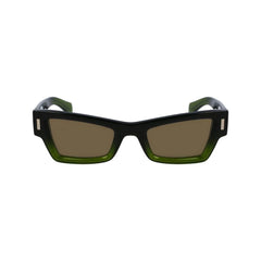 Ferragamo Green Acetate Sunglasses