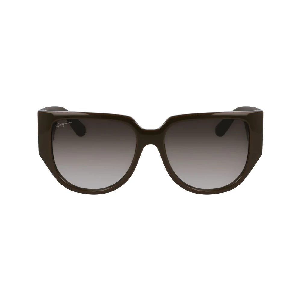 Ferragamo Green Bio Injected Sunglasses - Sunglasses