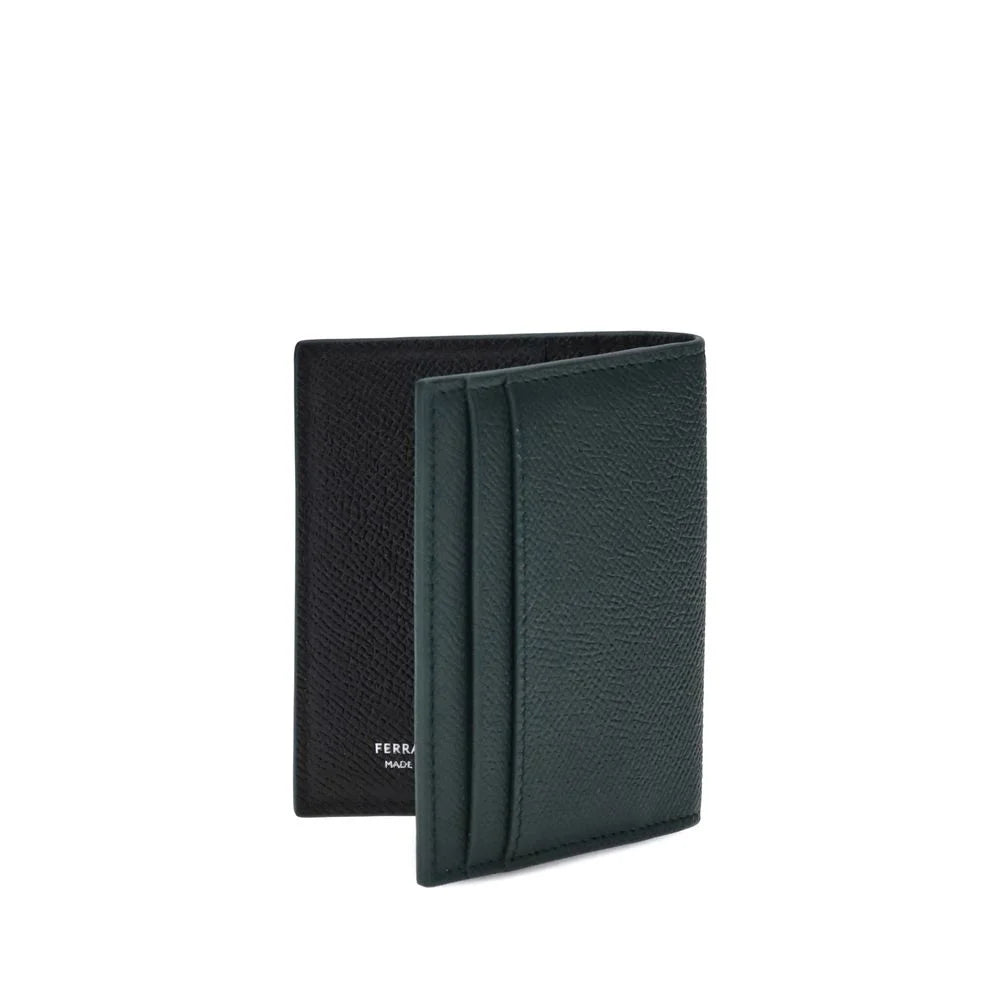 Ferragamo Leather Card Holder - Card Cases