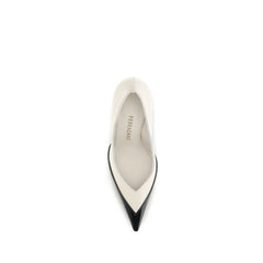 Ferragamo Multicolor Calf Leather Bos Taurus High Heel Pumps
