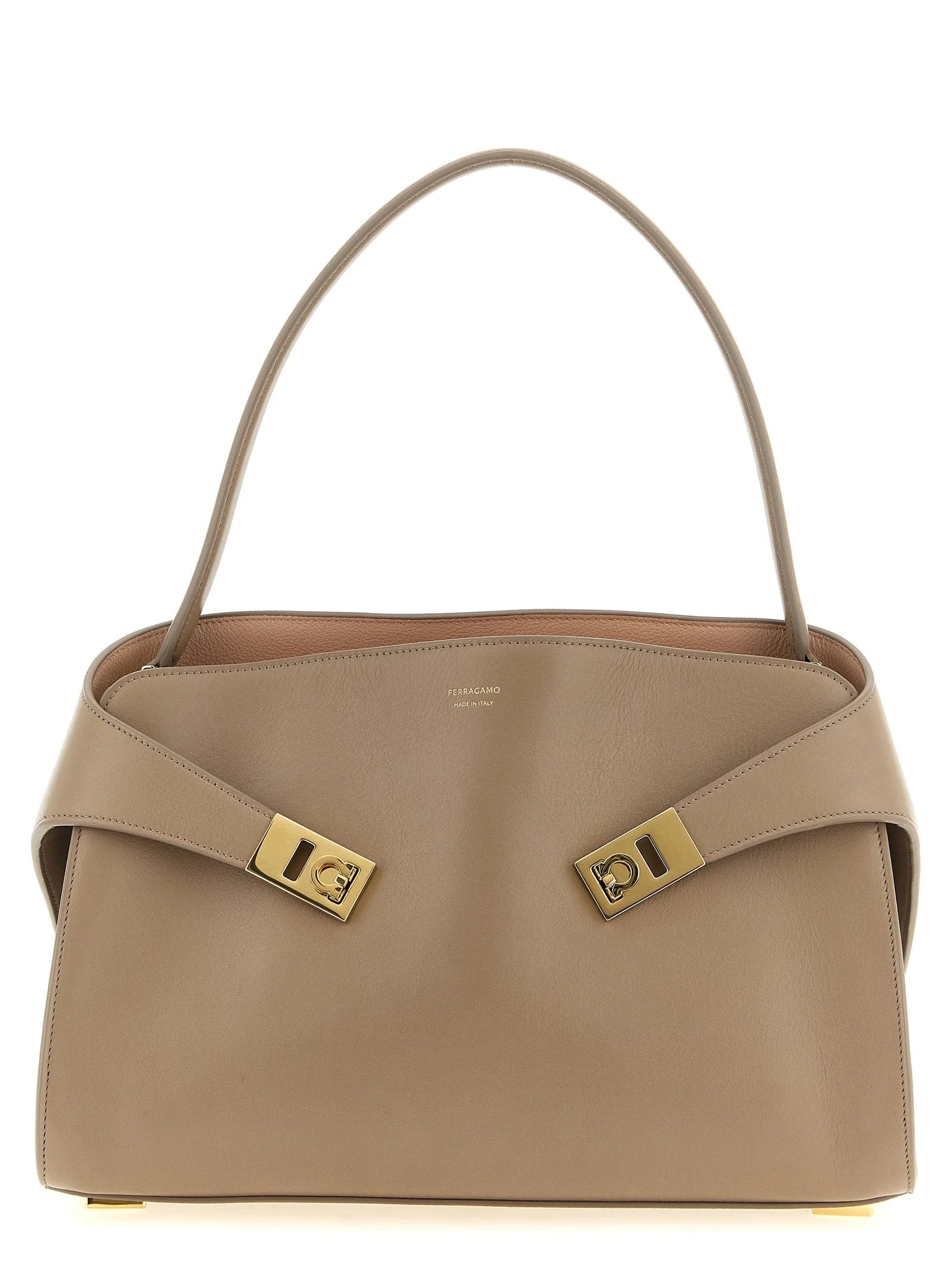 Ferragamo Multicolor Calfskin Shoulder Bag