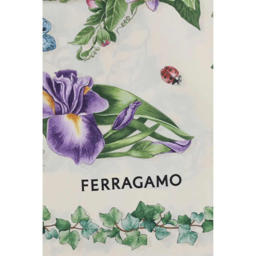 Ferragamo Többszínű Selyem Sál