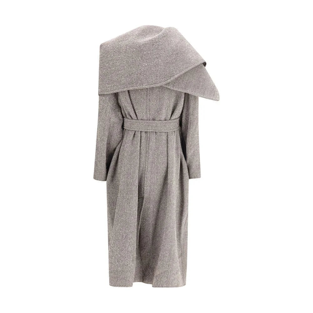 Ferragamo Oversized asymmetric Coat - M