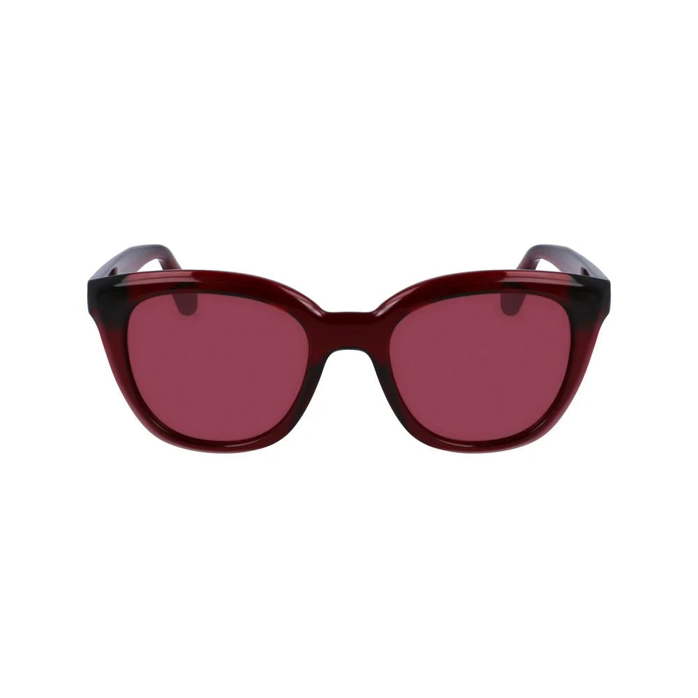 Ferragamo Red Injected Sunglasses