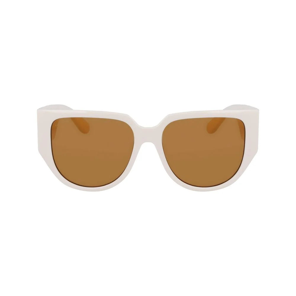 Ferragamo White Bio Injected Sunglasses - Sunglasses