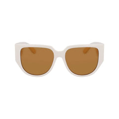 Ferragamo White Bio Injected Sunglasses - Sunglasses