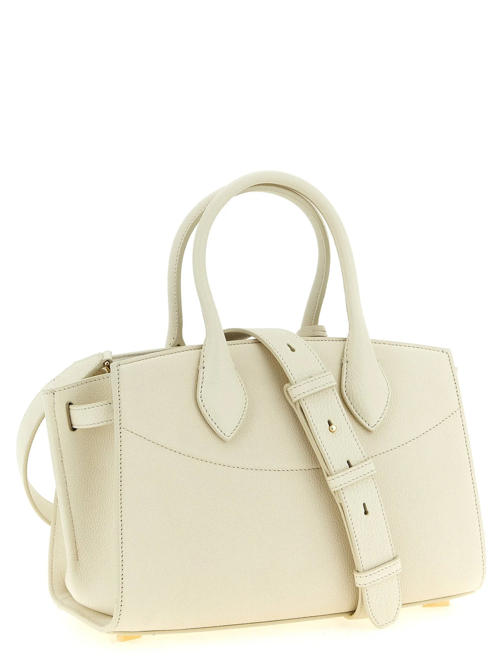 Ferragamo White Calfskin Handbag
