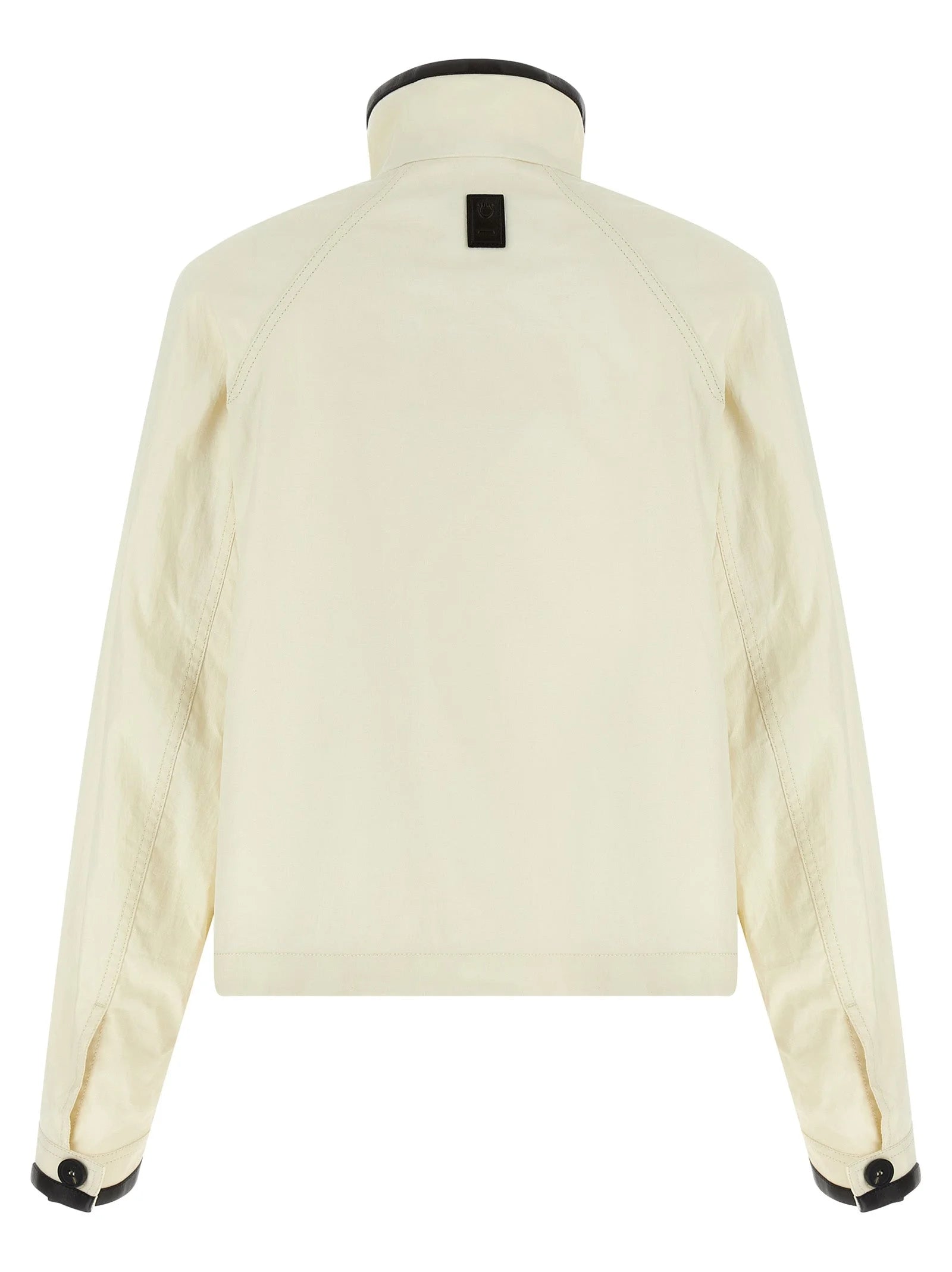 Ferragamo White Linen Full-Length Jacket - IT40