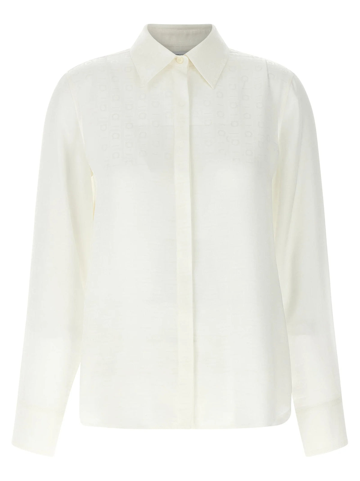 Ferragamo White Silk Blouse - IT40