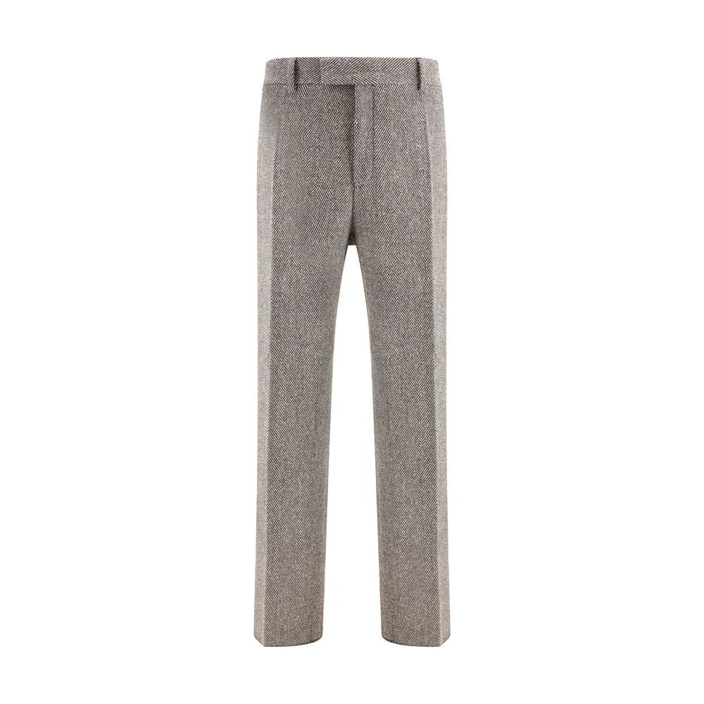 Ferragamo Wide chevron Pants - IT52 | XL - Trousers
