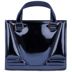 Ferrari Blue Leather Handbag - Satchel Bags