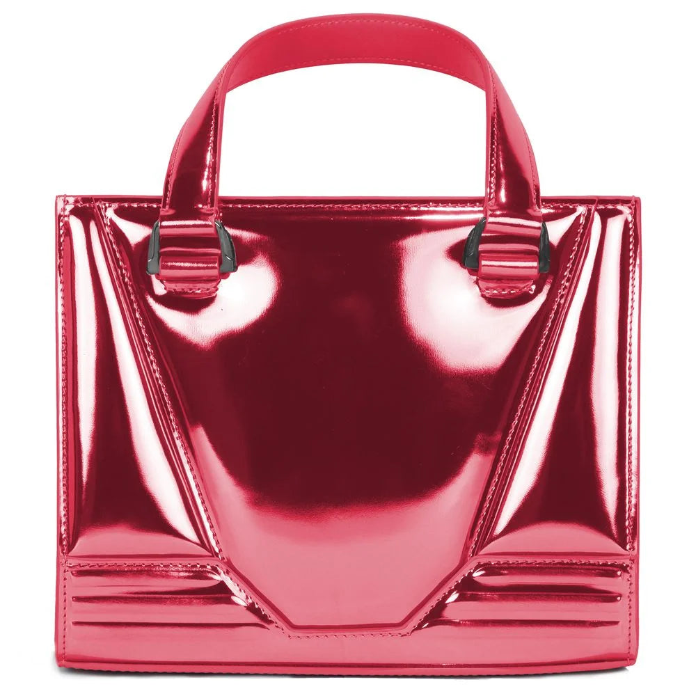 Ferrari Fuchsia Leather Handbag - Satchel Bags