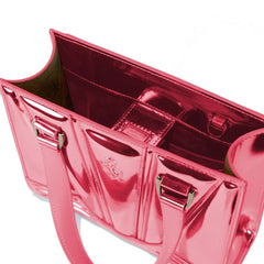 Ferrari Fuchsia Leather Handbag - Satchel Bags