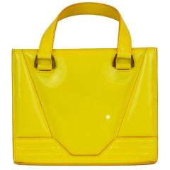 Ferrari Yellow Leather Handbag - Satchel Bags