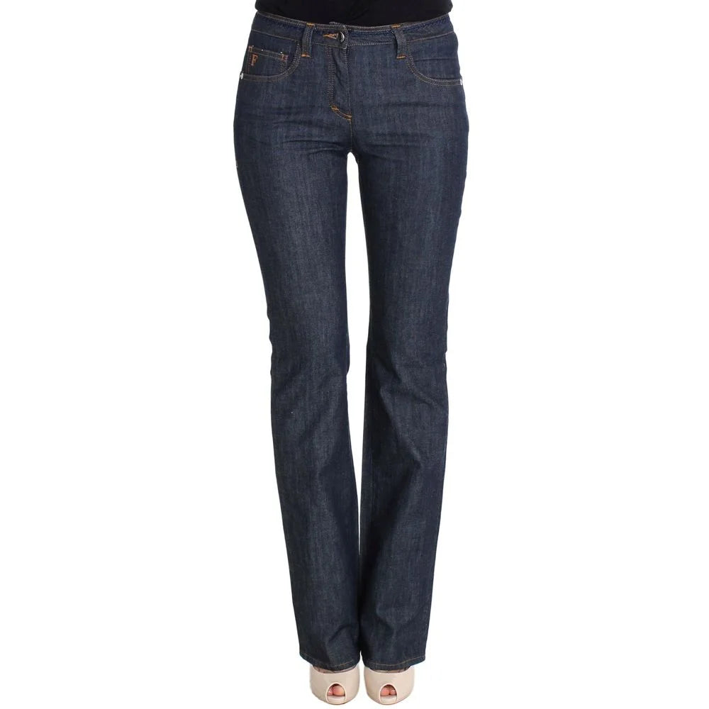 Ferre Blue Cotton Jeans & Pant - W26 - Jeans