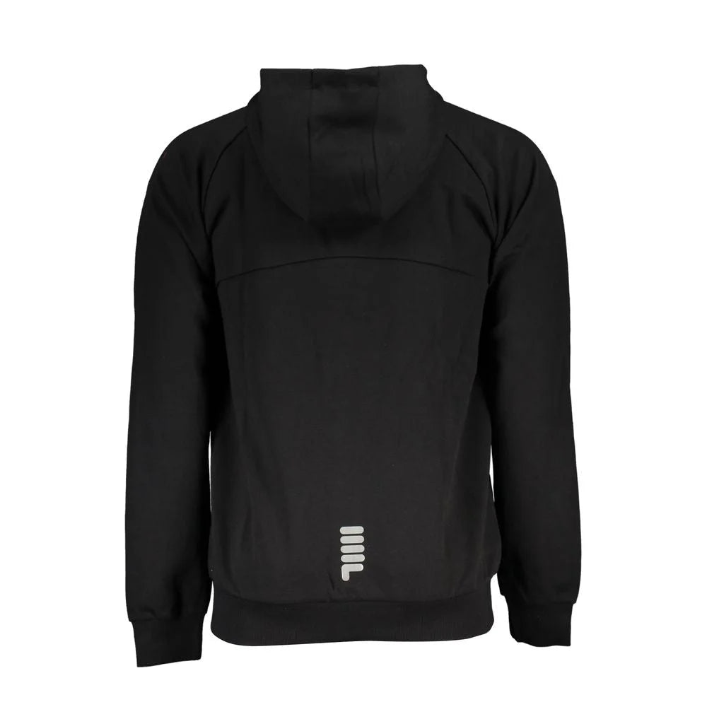 Fila Black Cotton Men Sweater - XS - Sweatshirts