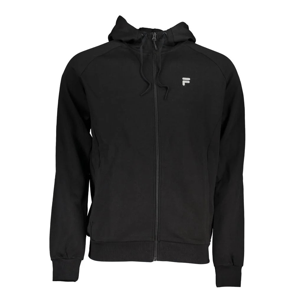 Fila Black Cotton Men Sweater - XS - Sweatshirts