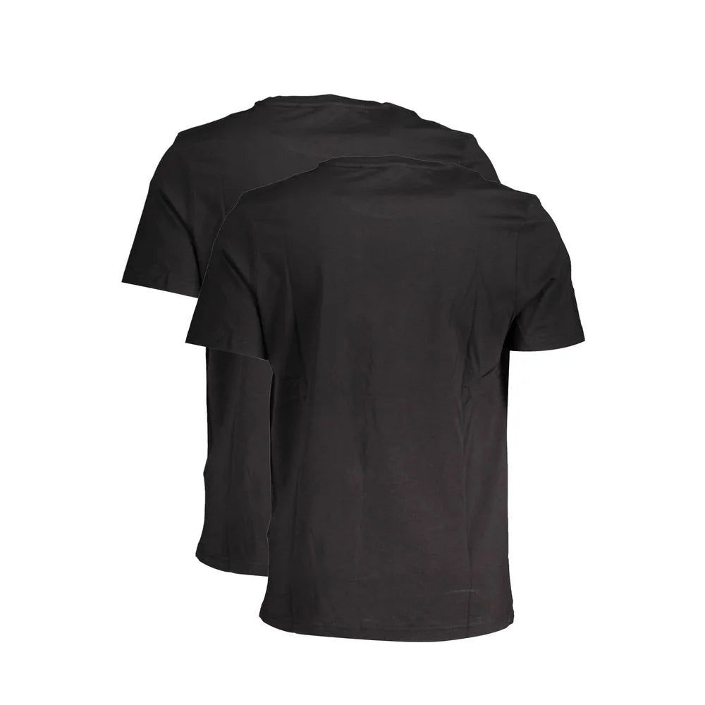 Fila Black Cotton Men TShirt - T-Shirts
