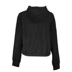 Fila Black Cotton Women Sweater - Hoodies