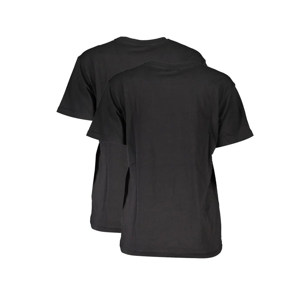 Fila Black Cotton Women T-Shirt - XS - T-Shirts