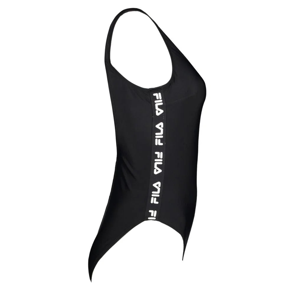 Fila Black Elastane Swimwear - XS - One-Piece Swimsuits