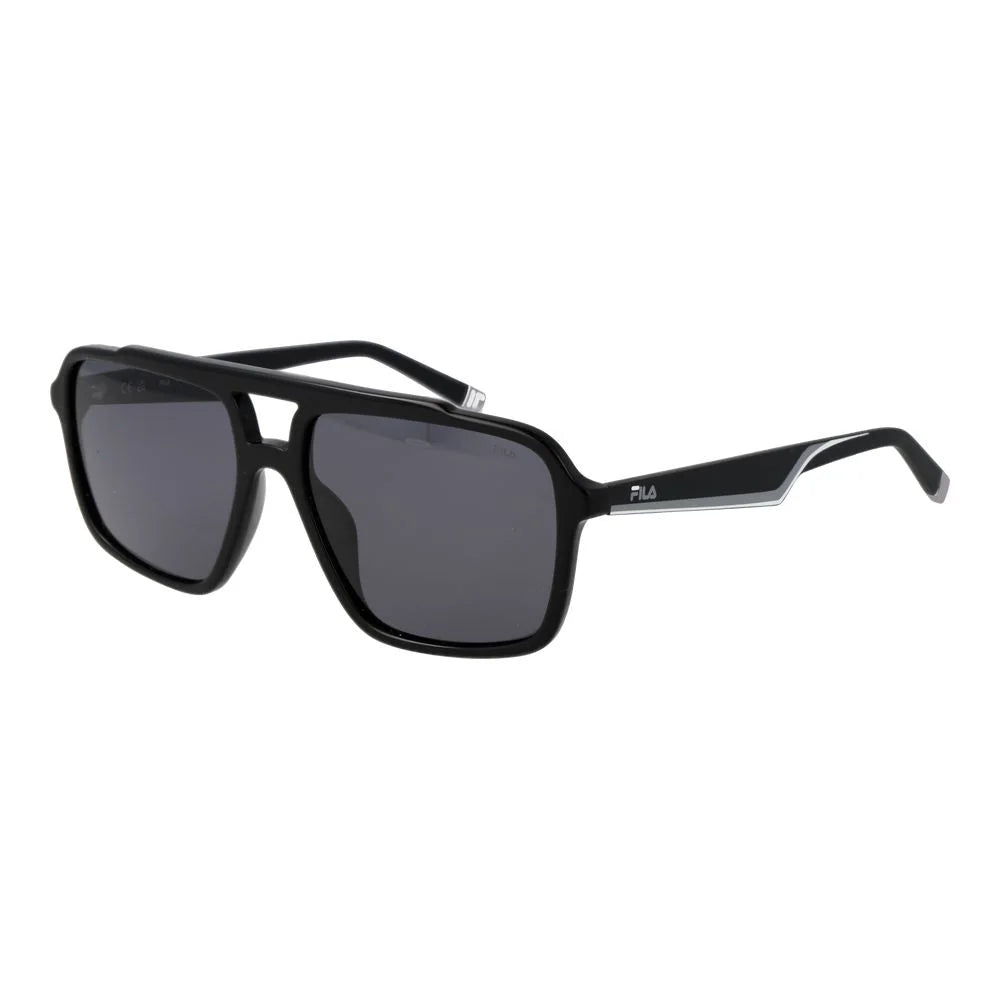 Fila Black Plastic Sunglasses
