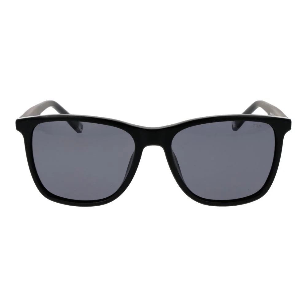 Fila Black Plastic Sunglasses