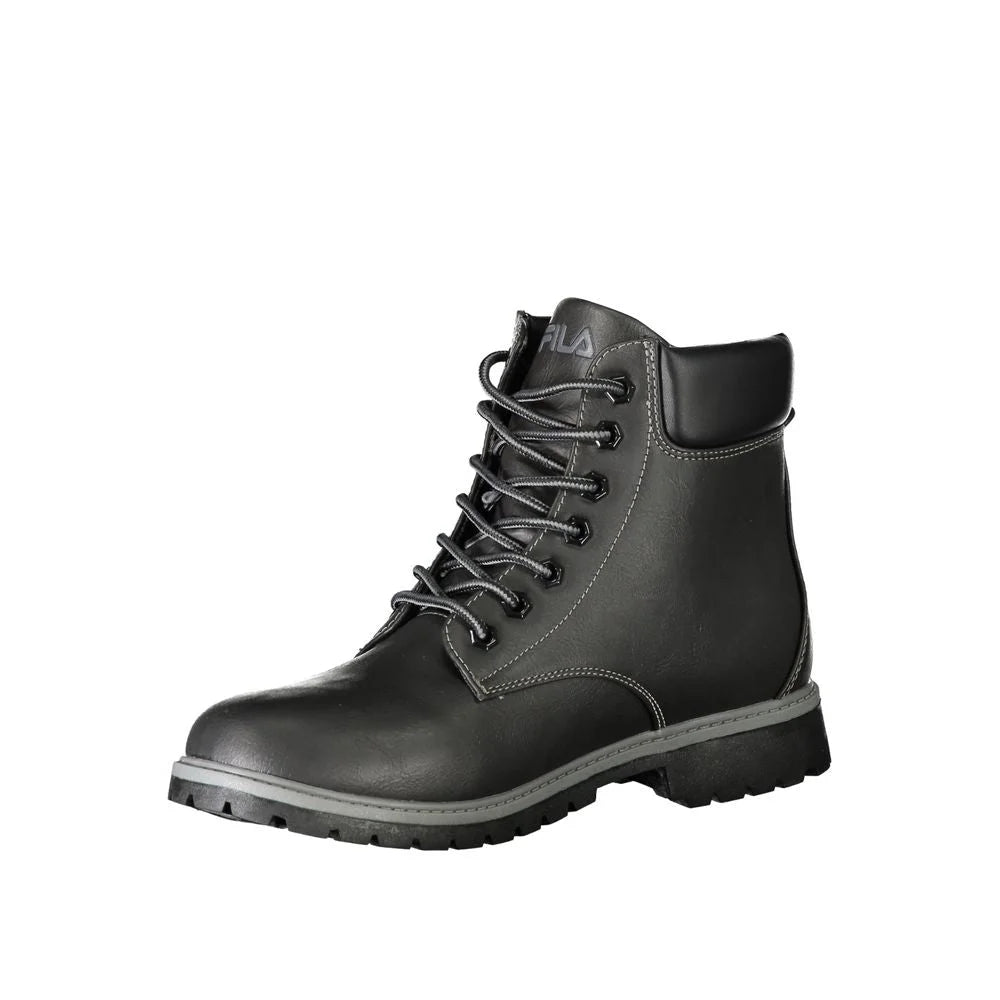 Fila Black Polyester Men Boot - EU45/US12 - Boots