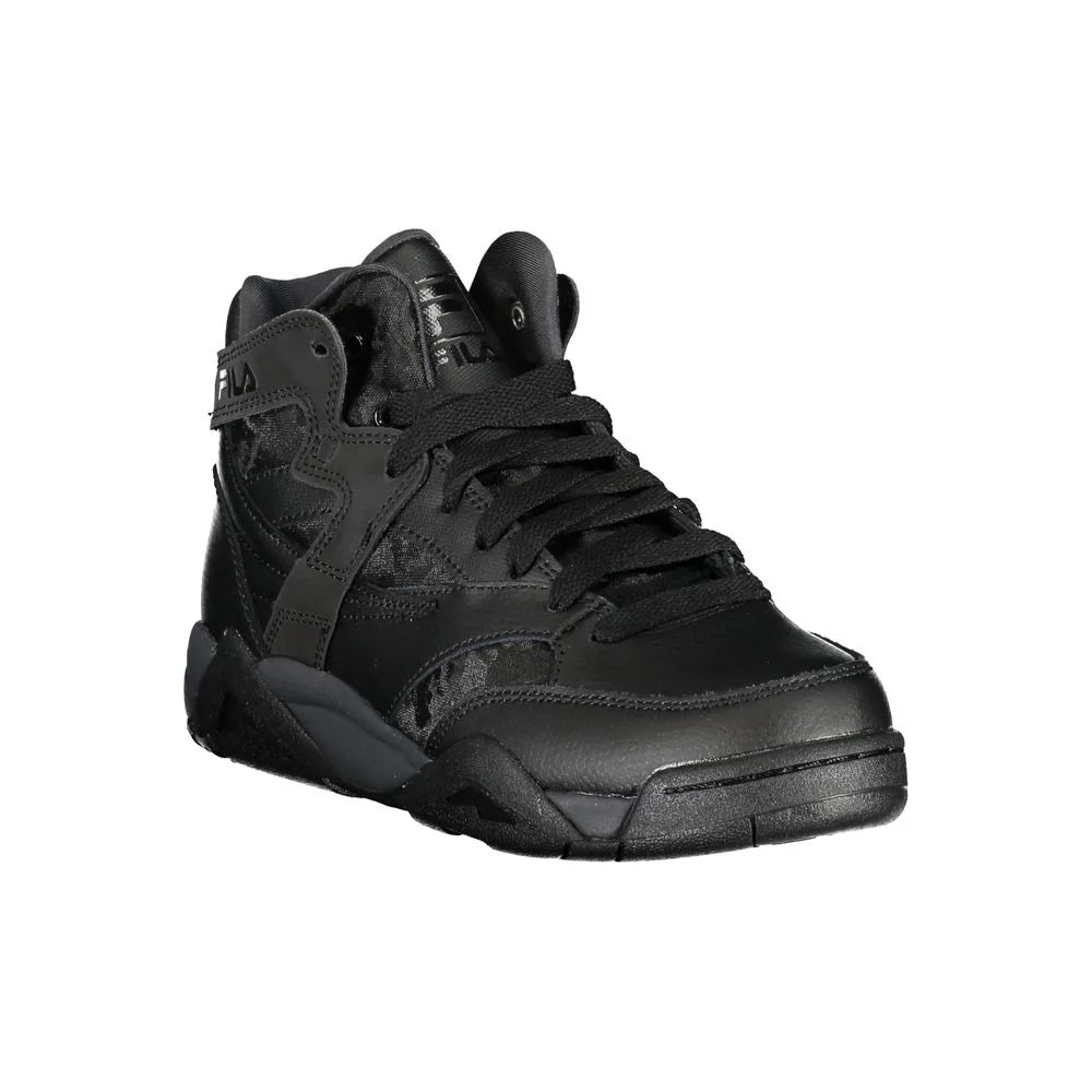 Fila Black Polyester Sneaker - Athletic Shoes