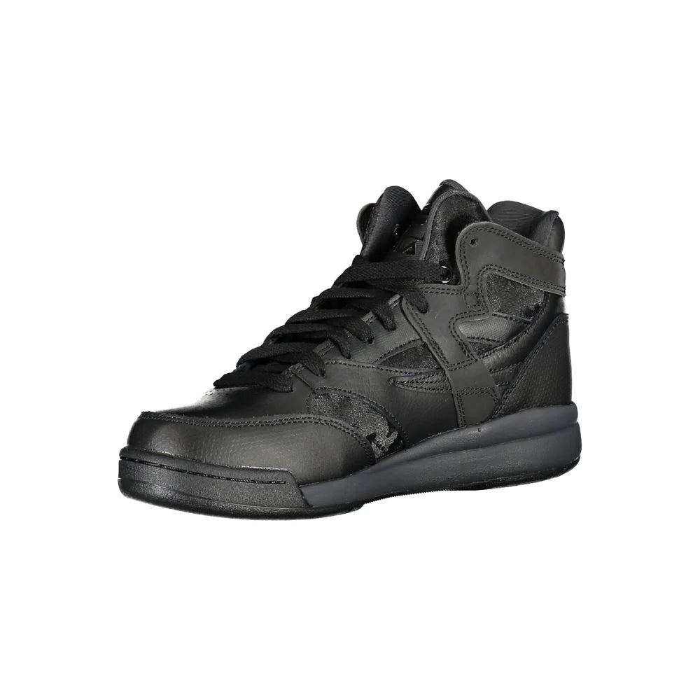 Fila Black Polyester Sneaker - Athletic Shoes