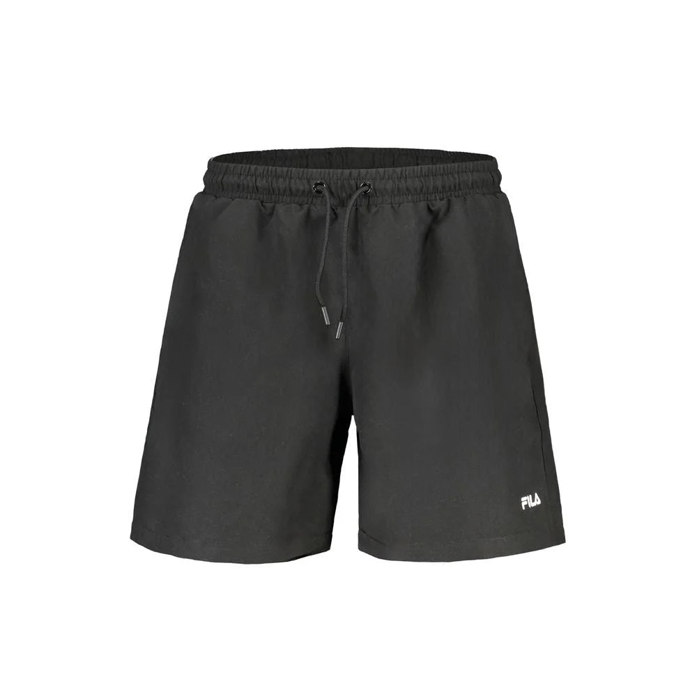 Fila Black Polyester Swimwear - S - Swim Boxers