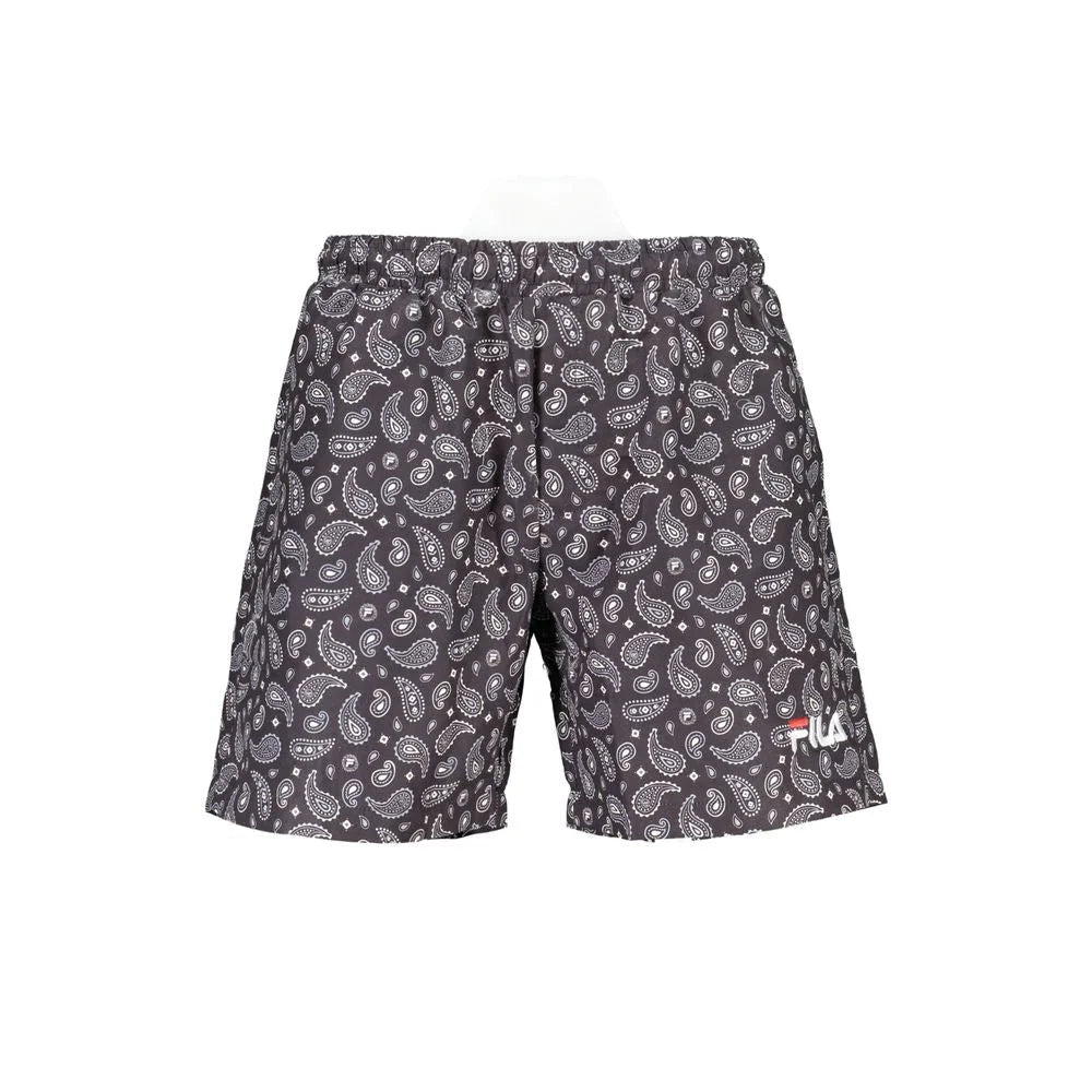 Fila Black Polyester Swimwear - XL
