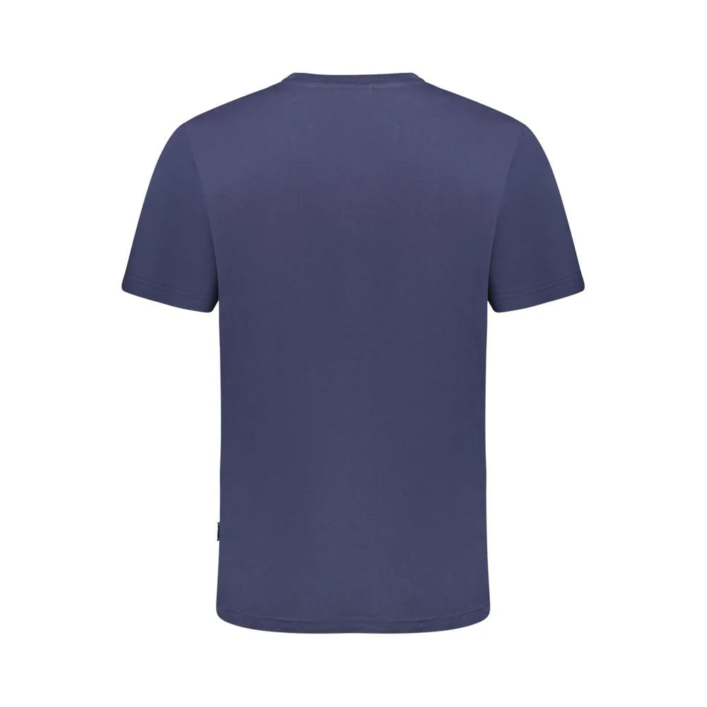 Fila Blue Cotton Men T-Shirt