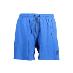 Fila Blue Polyester Swimwear - Bermudas