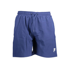 Fila Blue Polyester Swimwear - S - Boardshorts