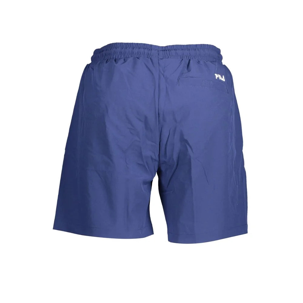 Fila Blue Polyester Swimwear - S - Boardshorts