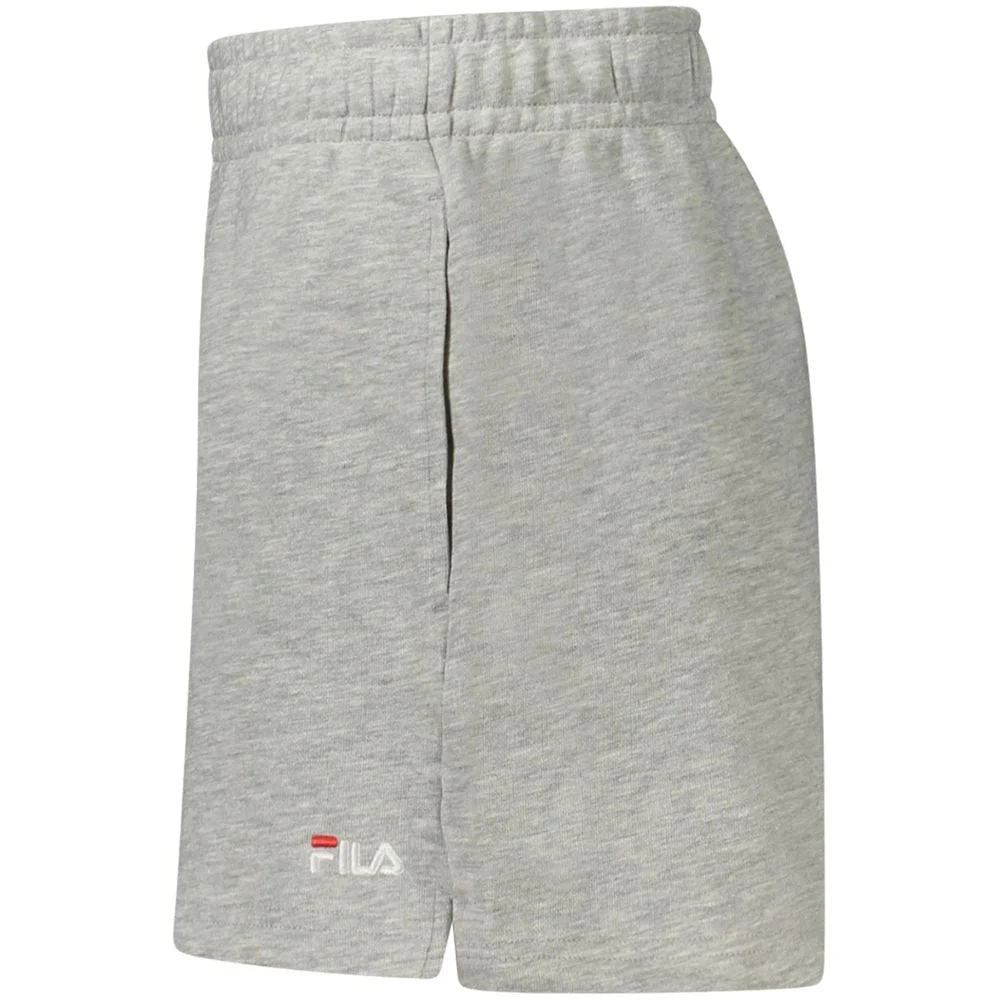 Fila Gray Cotton Pant - Jogger Shorts