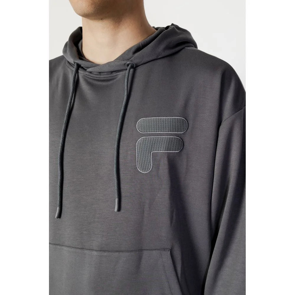 Fila Gray Viscose Hoodie - IT44 | S
