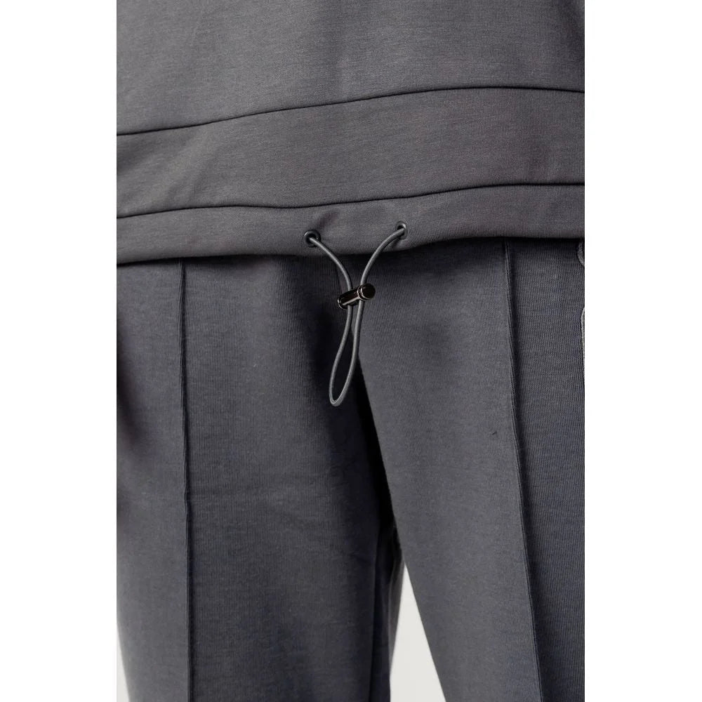 Fila Gray Viscose Hoodie - IT44 | S